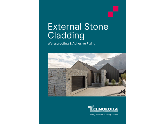 External Stone Cladding Waterproofing & Adhesive Fixing System