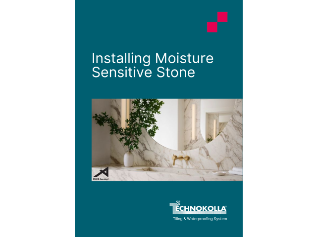 Installing Moisture Sensitive Stone