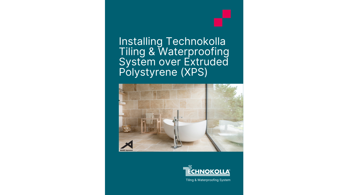 Installing Technokolla Tiling & Waterproofing System over Extruded Polystyrene (XPS)