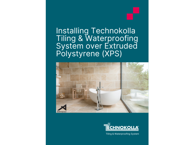 Installing Technokolla Tiling & Waterproofing System over Extruded Polystyrene (XPS)