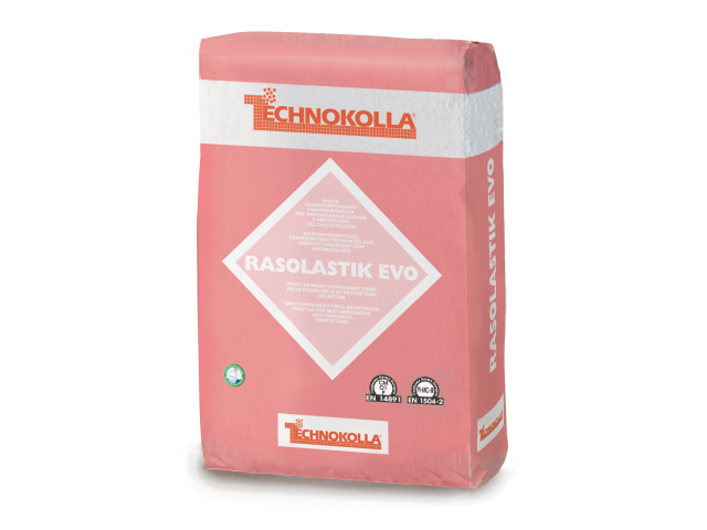 Rasolastik EVO – Single‑Component, Fibre‑Reinforced Waterproofing Membrane