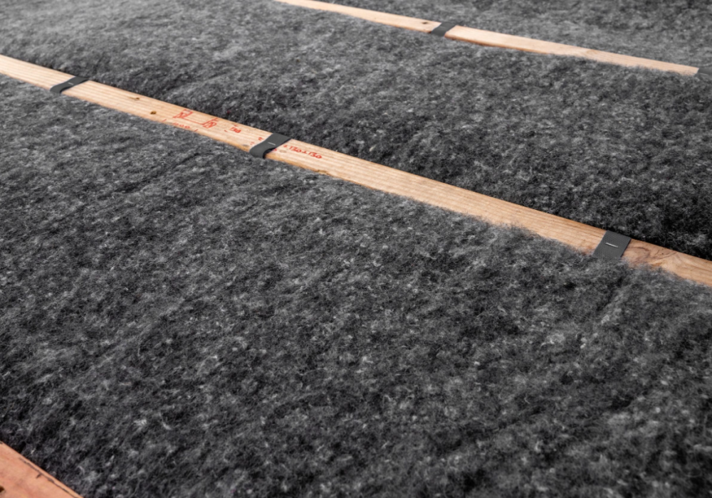 Wool Drop-in Floor Insulation — New Build