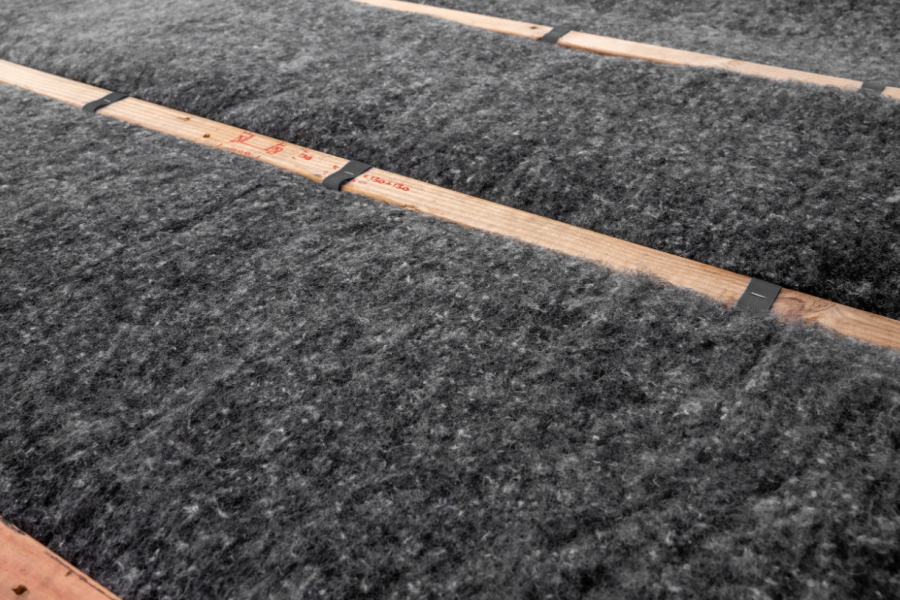 Wool Drop-in Floor Insulation — New Build