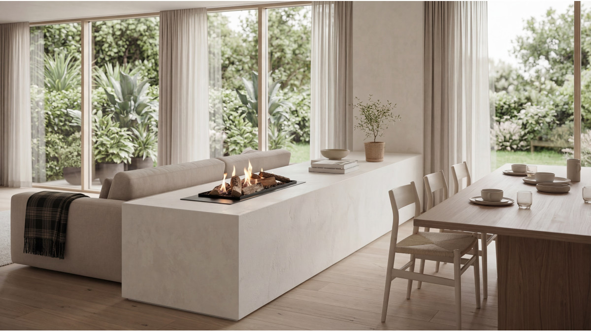 Decoflame LogicWood Linear burner 03