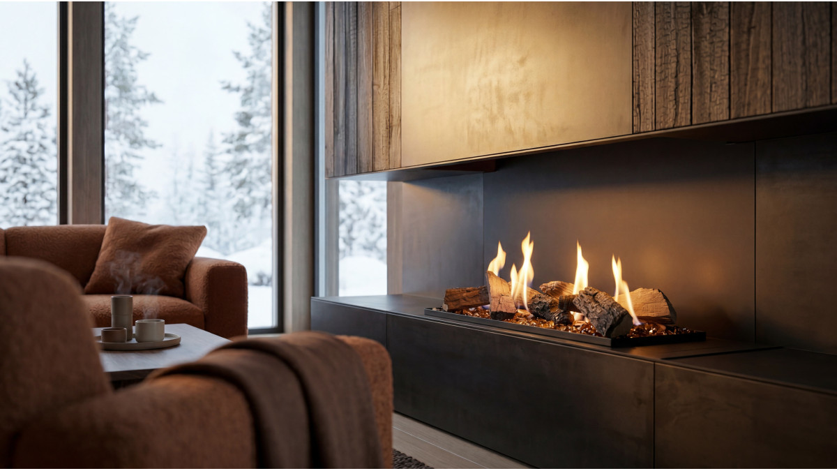 Decoflame LogicWood Linear burner 21