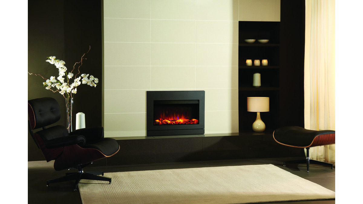 Riva2 670 Designio2 Steel hearth mounted