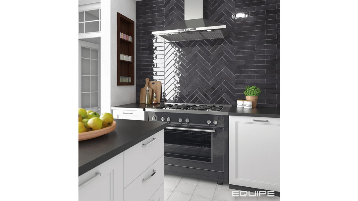 Tribeca 60x246 BASALT kitchen