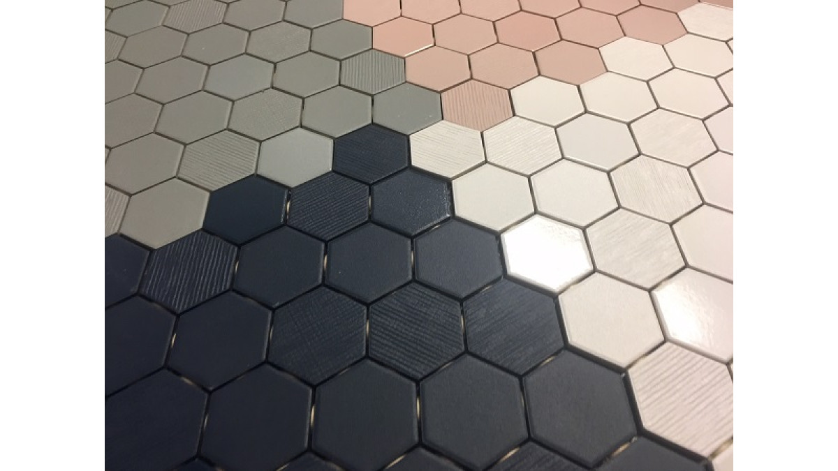 Beton Still Hex Mosaics