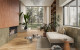 Fornace rosso and verde living area