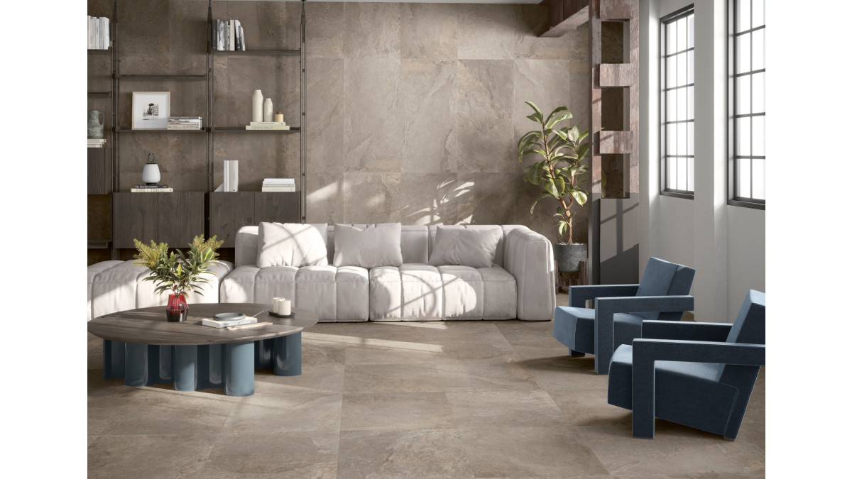 EBOSS ISLA CANYON BROWN AMBIENT LIVING ROOM