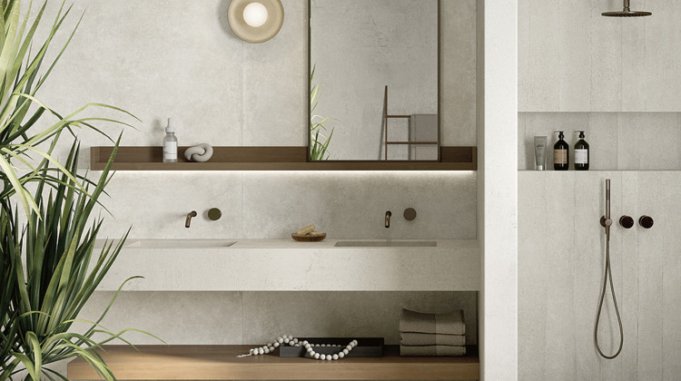 Concrete-look Tiles