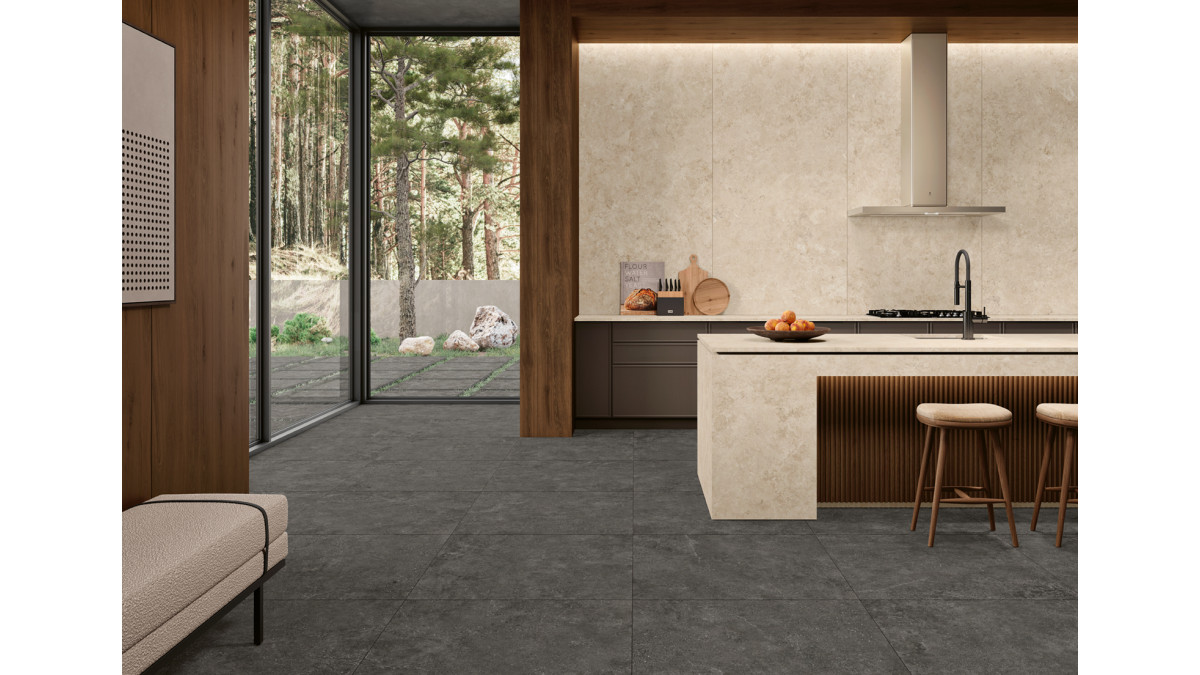Evolution Black 90x90 NR Linea Beige 120x278 A