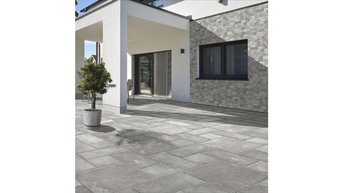 keradom rilievi platino 16x40 trulli grigio mod.3A outdoor