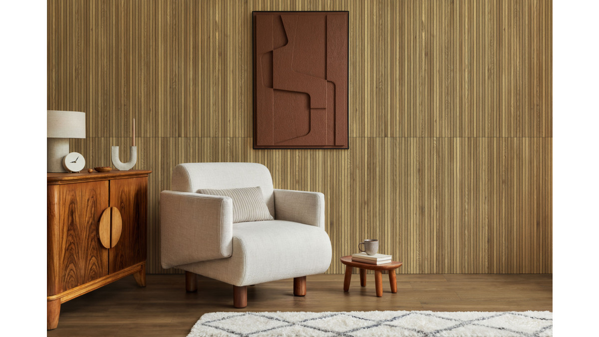 woodwise fluted 60x120 living e brandy 20x120