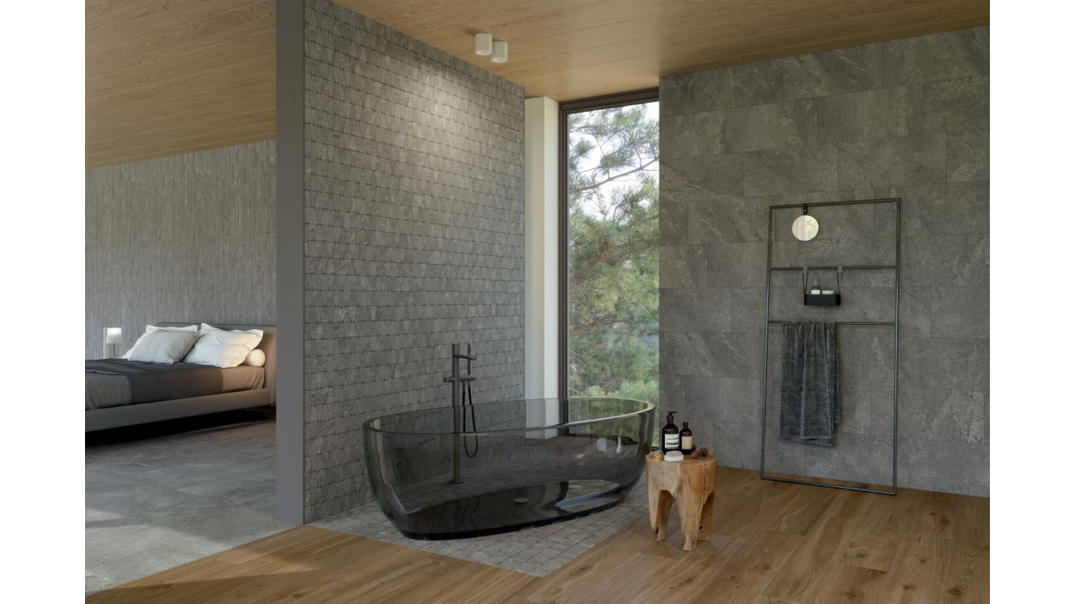 Arkiquartz bathroom Graphite web