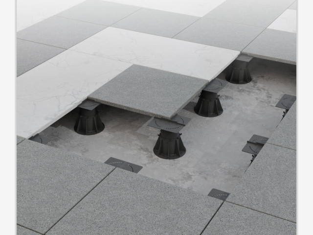 CPR — Wind Uplift Concealed Paver Retainer