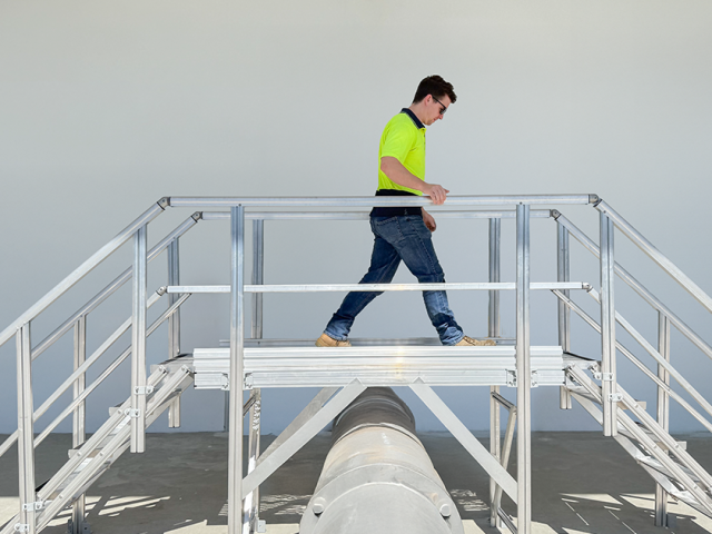 FastFit Modular Stair and Platform System