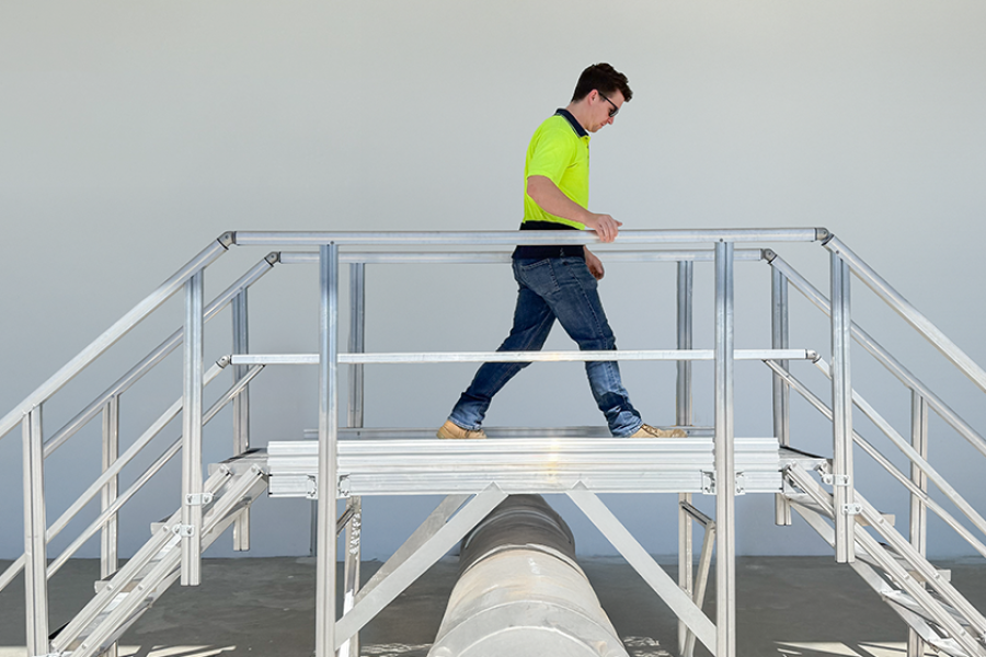 FastFit Modular Stair and Platform System
