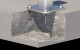 TUFF POST   CONCRETE CUTAWAY
