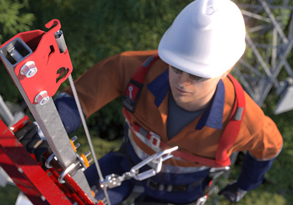 Vertical Lifeline for Ladders