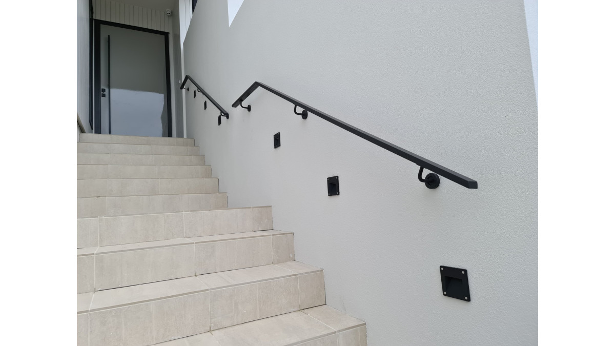 Exterior powder coated handrails Supreme