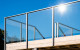 unex siena framed glass balustrade