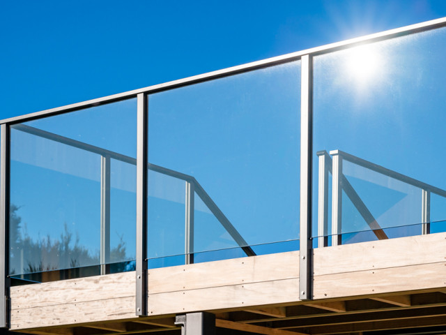 Siena Framed Glass Balustrade