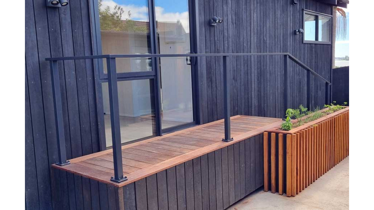 unex unirail low deck handrail