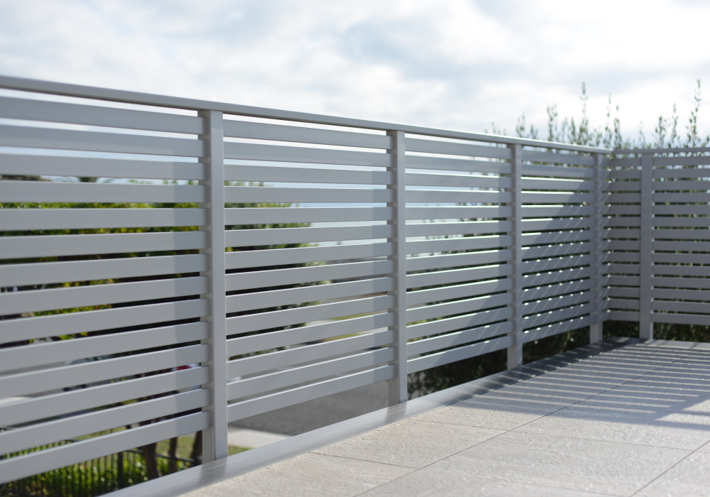Safa-Slat Framed Balustrade