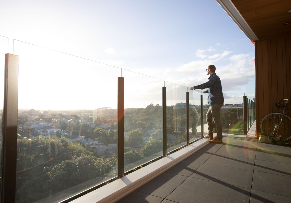 Surreal Semi-Frameless Glass Balustrade