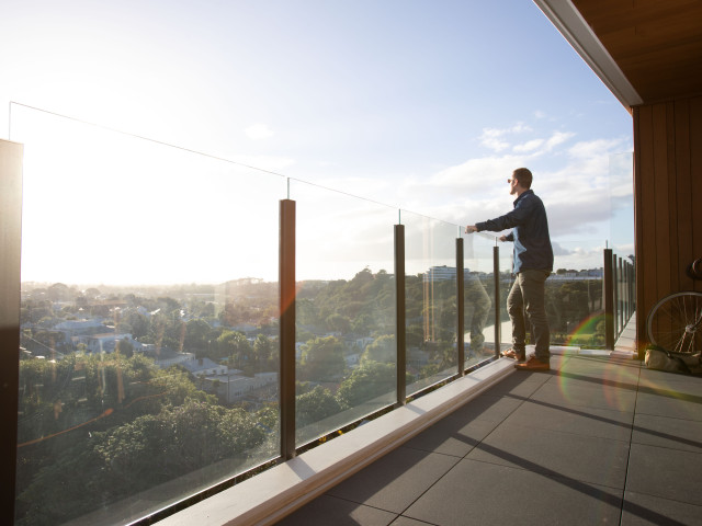 Surreal Semi-Frameless Glass Balustrade