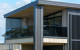 panorama frameless glass balustrade tinted