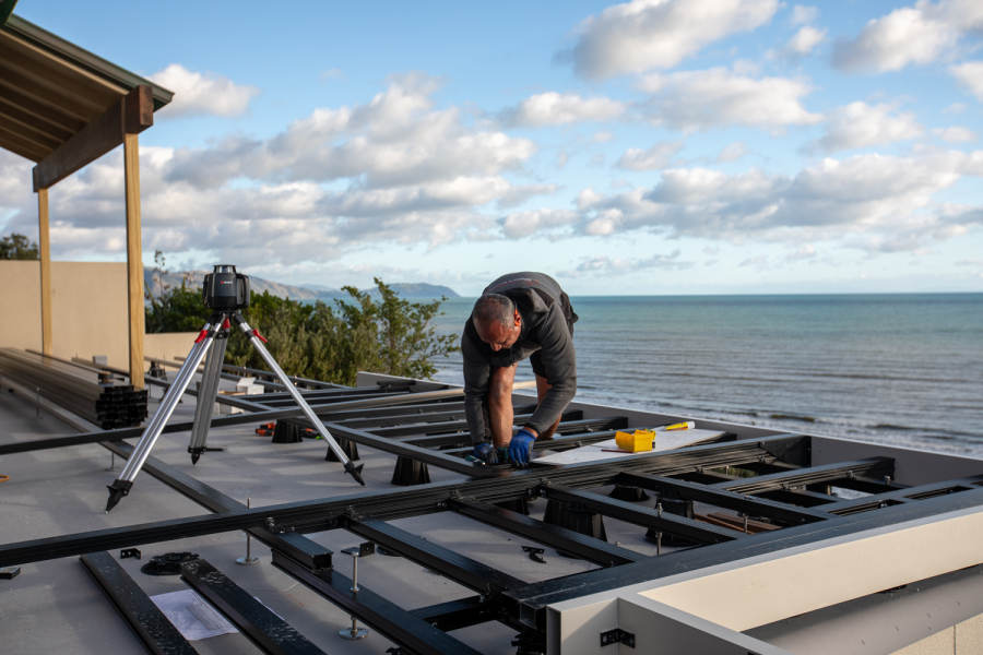 TreadTech Aluminium Deck Framing System