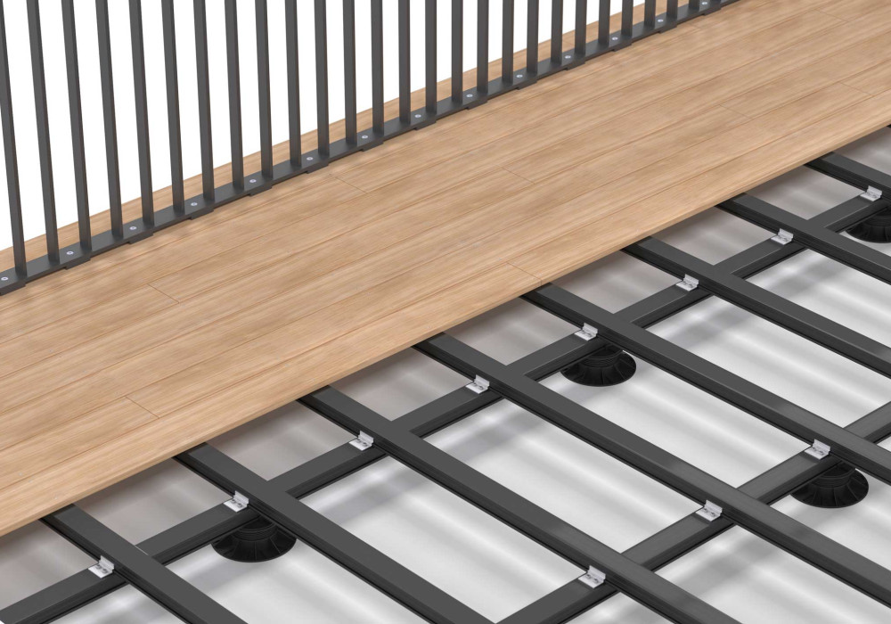 TreadTech Aluminium Deck Framing System