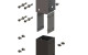 Post to Bearer Bracket attachment