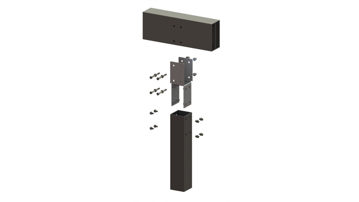 Post to Bearer Bracket attachment