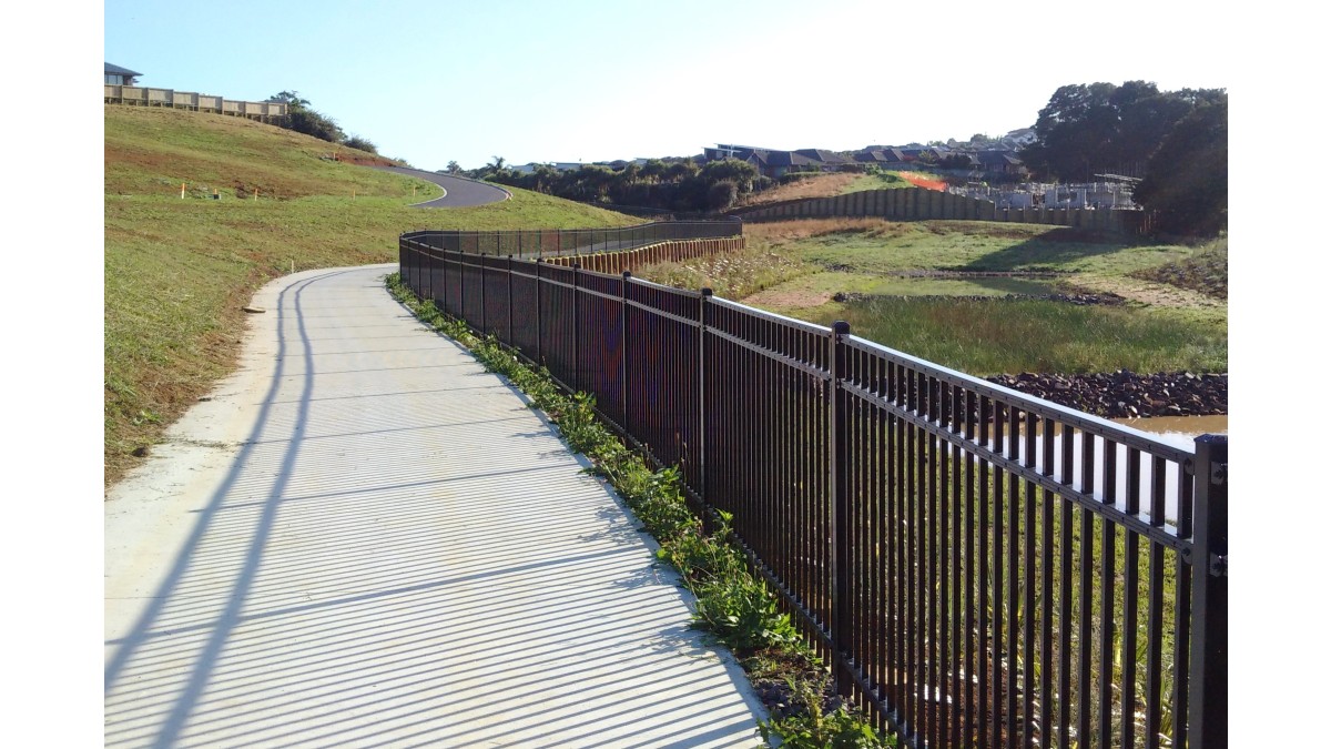 6 1.2m Assure fence installed at Ryman Pukekohe editied