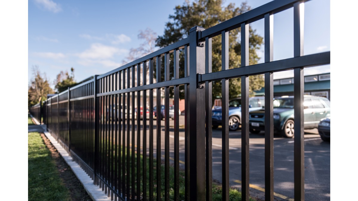 1 1.5m Assure HD fence installed at Darfield High School