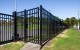 2 1.8m Assure HD Fence and pedestrian gate installed at Auckland Grammer School