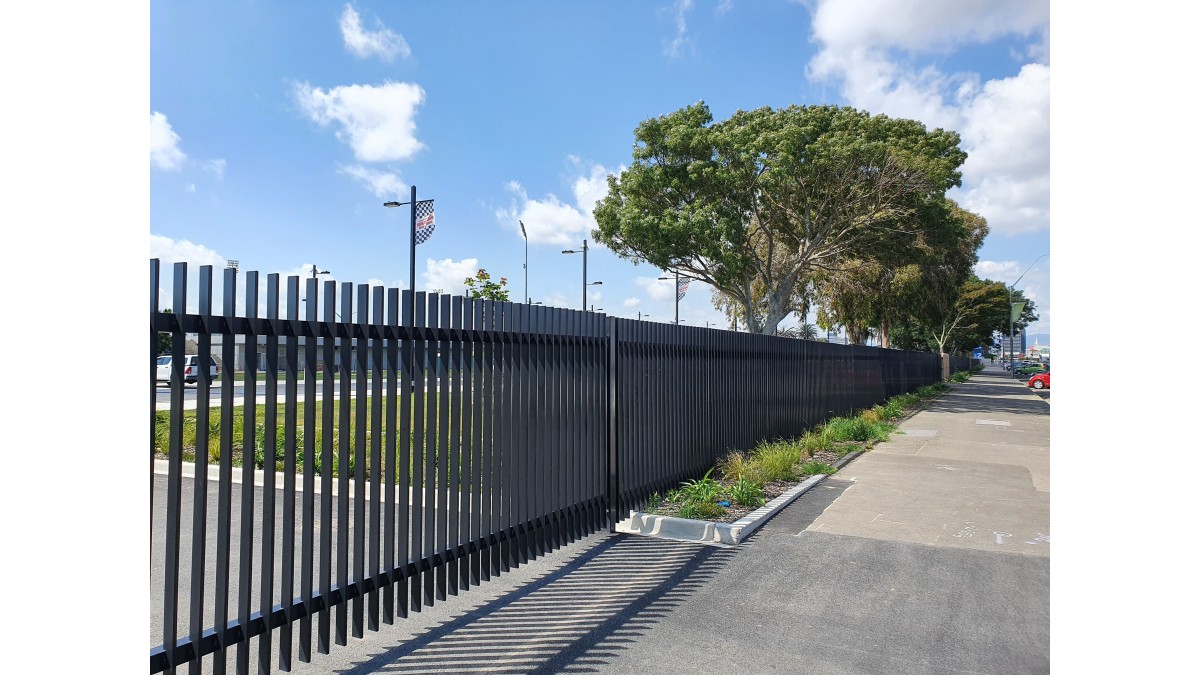 4 1.8m Paladin fence and vehicle gate installed at Central Energy Trust Arena Palmerston North