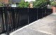 6 1.2m Paladin fence and pedestrian gate installed at residential property