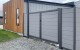 10 1 v3.8m Grey StabiFence and vehicle gate Residential