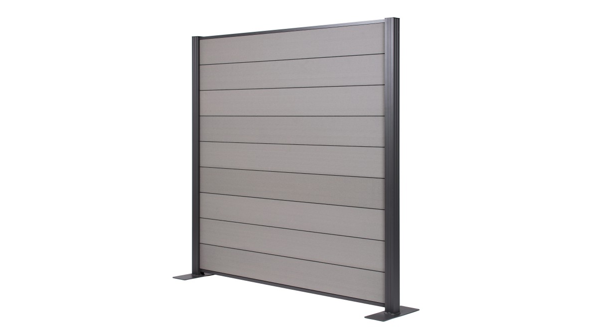14a StabiFence Grey 1 v3.8 x 1.6m Panel