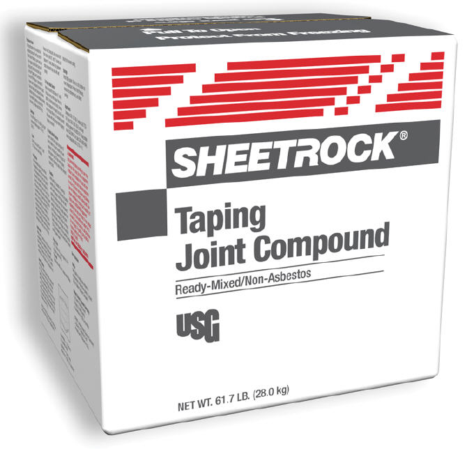 Sheetrock Taping ReadyMixed Joint Compound by USG Boral EBOSS