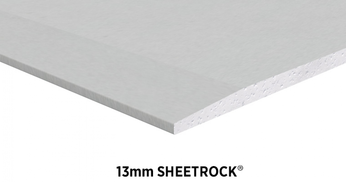 Sheetrock Brand 13mm Ceiling and Wall Plasterboard by USG Boral EBOSS