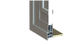 Render door frame and classic plus