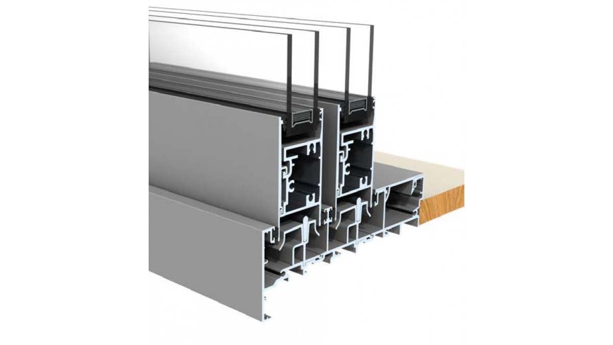 Multi slider sill frame