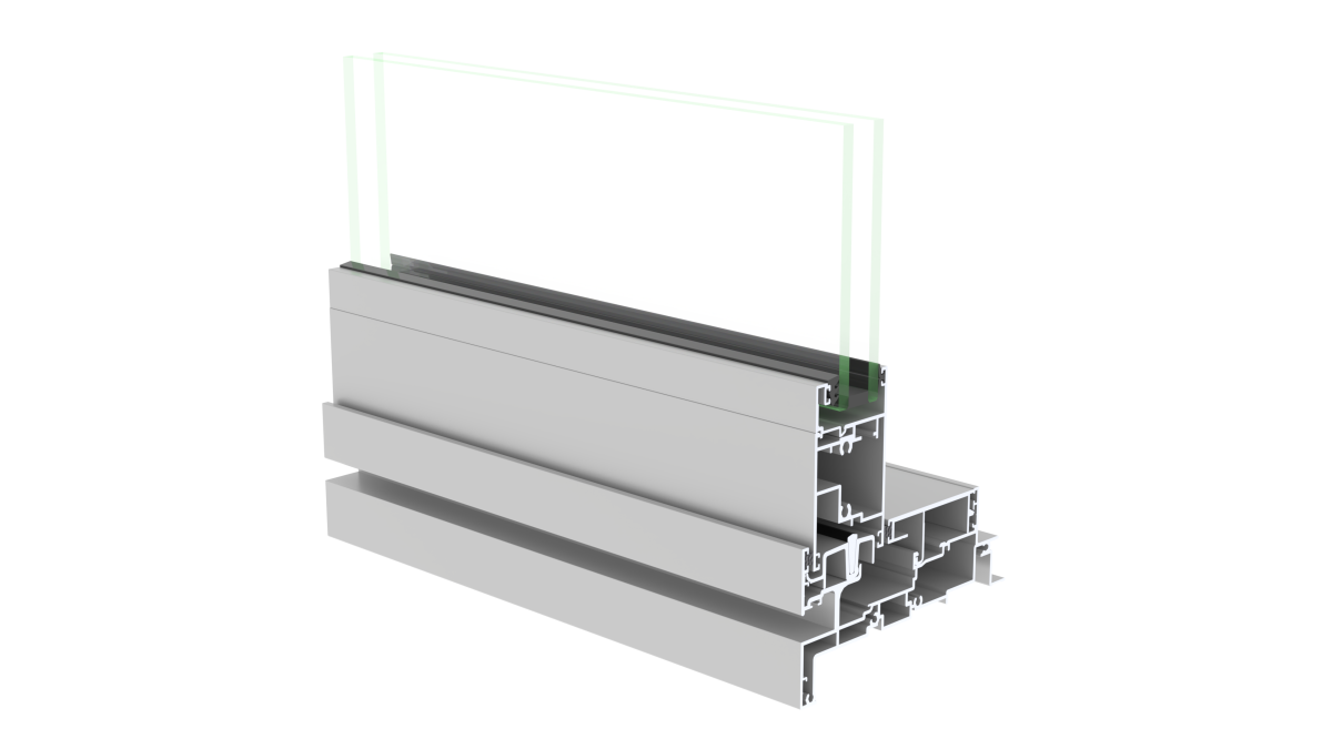 Sliding Window Rail in Sill