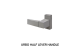 urbo half lever handle