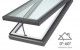 Manual skylight